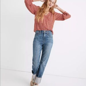 Madewell Classic Straight Jeans Selvedge/ worn 1x!